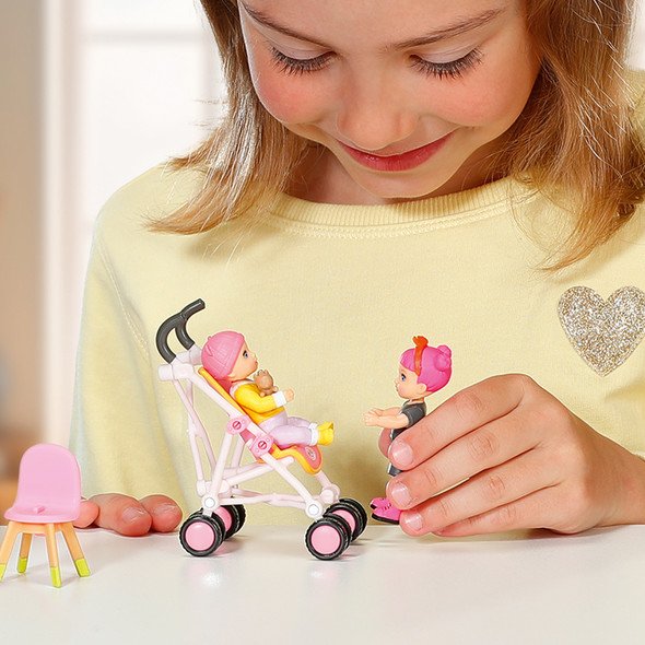 BABY Born 833803 833803 833803 Storybook Cottage Doll High Quality Accessories For Storybook Dolls 18 Cm With 1 Table, 1 Fireplace, 1 Lounger And 1 Telescope - Ages 3 And Above